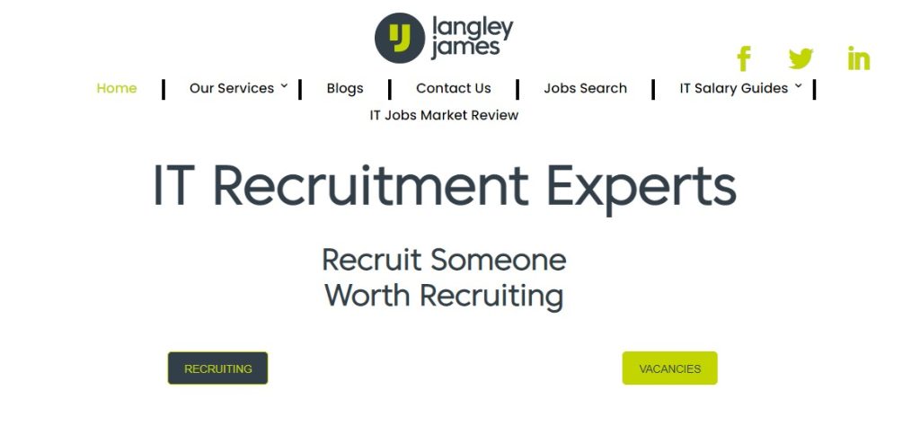 London’s Leading Tech Recruiters for the Year 2022
