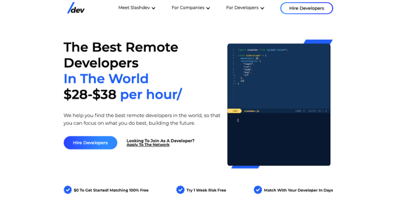 slashdev.io / How To Hire Freelance Software Engineers in 2023